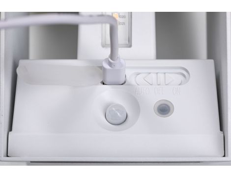 Mobilna lmapa ścienna NYARA LED z czujnikiem 2x1W góra/dół 3000K 2x165lm USB-C Aku IP44 biały / aluminium / tworzywo sztuczne - 11