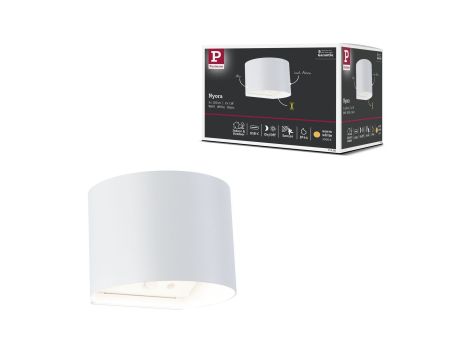 Mobilna lmapa ścienna NYORA LED z czujnikiem 2x1W góra/dół 3000K 2x165lm USB-C Aku IP44 biały / aluminium / tworzywo sztuczne - 14