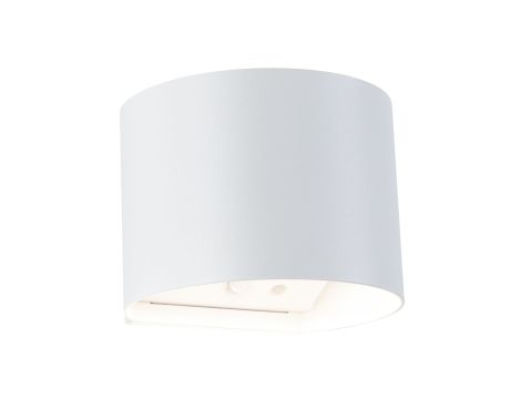 Mobilna lmapa ścienna NYORA LED z czujnikiem 2x1W góra/dół 3000K 2x165lm USB-C Aku IP44 biały / aluminium / tworzywo sztuczne - 2