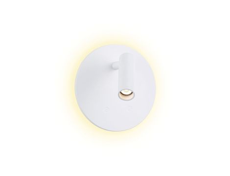 Mobilna lampa ścienna AIORA LED DIM 0,7W + backlight 0,6W 2700K 78 + 82lm USB-C Aku biały / tworzywo sztuczne - 2