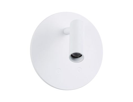 Mobilna lampa ścienna AIORA LED DIM 0,7W + backlight 0,6W 2700K 78 + 82lm USB-C Aku biały / tworzywo sztuczne - 3