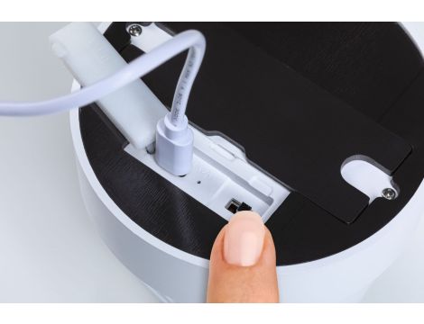 Mobilna lmapa ścienna ZORIK LED DIM 2x1,1W góra/dół 2700K 2x110lm USB-C Aku IP44 biały / tworzywo sztuczne - 9