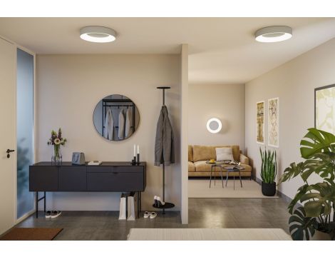 Plafoniera CASCA SH Zigbee RGBW DIM LED 20W 1750lm okrągła 400mm 2200 - 6500 K IP44 230V Alu/srebrny mat / tworzywo sztuczne - 8