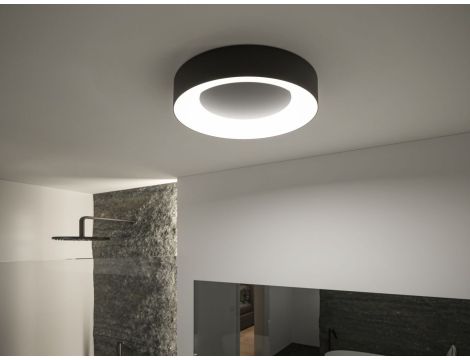 Plafoniera CASCA SH Zigbee RGBW DIM LED 20W 1750lm okrągła 400mm 2200 - 6500 K IP44 230V Czarny mat / tworzywo sztuczne - 8