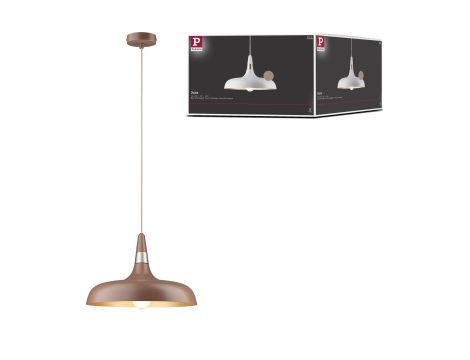 Lampa wisząca Neordic Juna 342mm max.20W E27 DIM 230V nugat / złoty / metal - 8