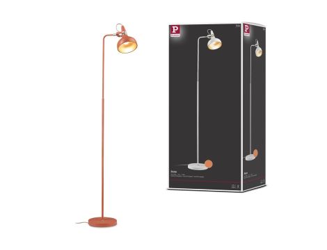 Lampa podłogowa Neordic Juna max.20W E14 DIM 230V brzoskwiniowy / złoty / metal - 8