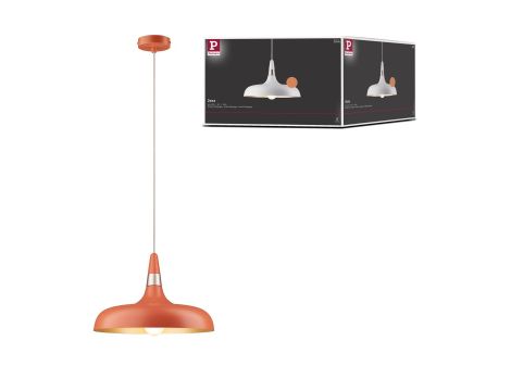 Lampa wisząca Neordic Juna 342mm max.20W E27 DIM 230V brzoskwiniowy / złoty / metal - 8