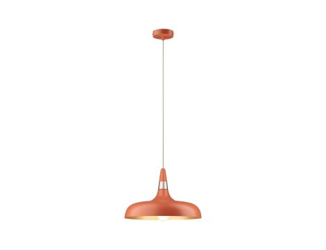 Lampa wisząca Neordic Juna 342mm max.20W E27 DIM 230V brzoskwiniowy / złoty / metal