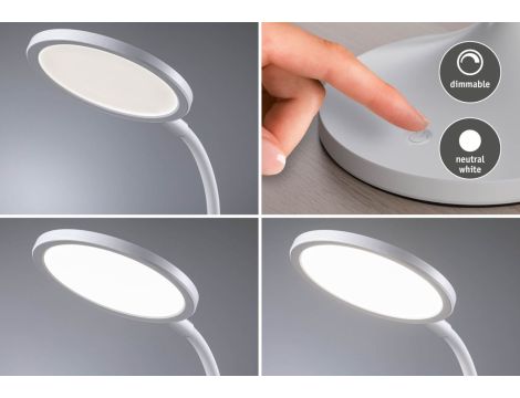 Lampka biurkowa Mejan LED 15W 4000K 1640lm DIM 230V biały / metal / tworzywo sztuczne - 3