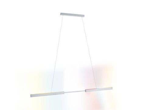 Lampa wisząca APTARE LED SH Zigbee RGBW DIM 2x16W 2x1920lm 2700-6500K 230V szczotkowane aluminium / metal - 12