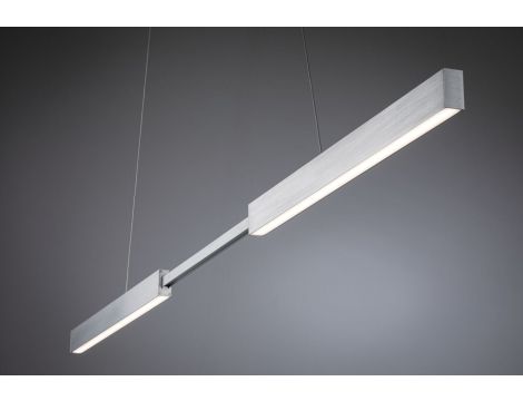 Lampa wisząca APTARE LED SH Zigbee RGBW DIM 2x16W 2x1920lm 2700-6500K 230V szczotkowane aluminium / metal - 2