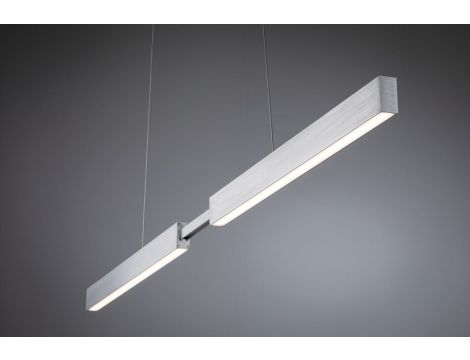 Lampa wisząca APTARE LED SH Zigbee RGBW DIM 2x16W 2x1920lm 2700-6500K 230V szczotkowane aluminium / metal - 3