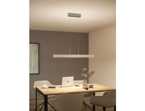 Lampa wisząca RAIKO LED RGBW DIM 1x19W 1x6W 2300+370lm 230V  /metal szczotkowane aluminium/ tworzywo - 7