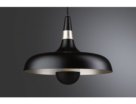 Lampa wisząca Neordic Juna 342mm max.20W E27 DIM 230V czarny mat / szampan / metal - 8