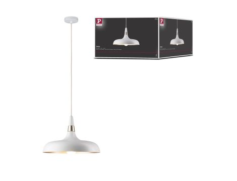 Lampa wisząca Neordic Juna 342mm max.20W E27 DIM 230V biały mat / szampan / metal - 14