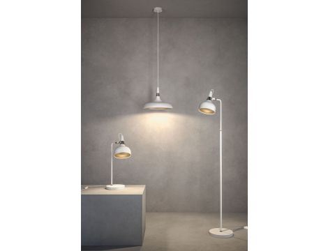 Lampa wisząca Neordic Juna 342mm max.20W E27 DIM 230V biały mat / szampan / metal - 7