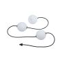 Łańcuch świetlny zestaw rozszerzający NAIMA Plug & Shine 1,71m kule średnica 10cm 3x1W 3000K IP67 3x100lm 24V biały / czarny / tworzywo sztuczne - 7