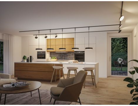 Oprawa wisząca na szynoprzewód URail SH Zigbee HILDOR LED RGBW 10W DIM 510lm 2700 - 6500 K 230V Czarny mat / tworzywo sztuczne - 4