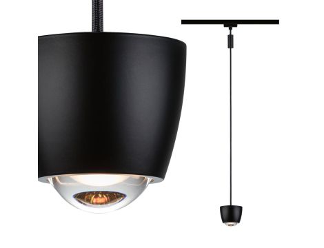 Oprawa wisząca na szynoprzewód URail SH Zigbee Tyros LED RGBW 4,5W DIM 200lm 2700 - 6500 K 230V Czarny mat / tworzywo sztuczne - 2