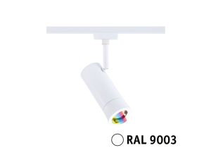 Reflektor na szynoprzewód Urail SH Zigbee Tarie LED RGBW DIM 4,5W 230lm 2700 - 6500 K 230V Biały Ral 9003 / tworzywo sztuczne