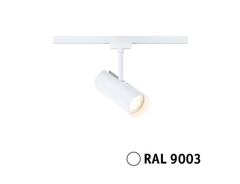 Reflektor na szynoprzewód URail THERON LED 3-STEP DIM 11W 1020lm 3000K 230V biały RAL9003 / tworzywo sztuczne