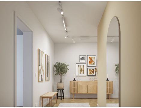 Reflektor na szynoprzewód URail THERON LED 3-STEP DIM 11W 1100lm 4000K 230V biały RAL9003 / tworzywo sztuczne - 4