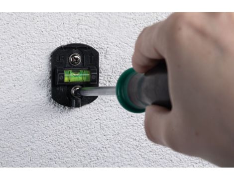 Solarna oprawa elewacyjna FLOTAS LED 6,2W z czujnikiem HF 700lm 3000K IP65 USB-C Aku antracyt / tworzywo sztuczne - 8