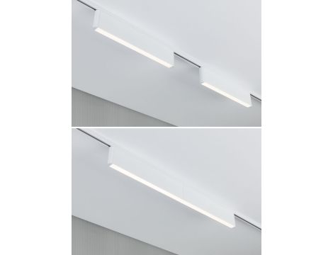 Oprawa na szynoprzewód URail CERIS LED 3-STEP DIM 9,5W 800lm IP20 3000K 230V biały RAL 9003 / aluminium - 3