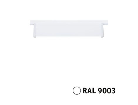 Oprawa na szynoprzewód URail CERIS LED 3-STEP DIM 9,5W 850lm IP20 4000K 230V biały RAL 9003 / aluminium