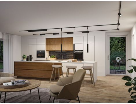 Oprawa na szynoprzewód URail CERIS LED 3-STEP DIM 9,5W 800lm IP20 3000K 230V czarny matowy / aluminium - 4