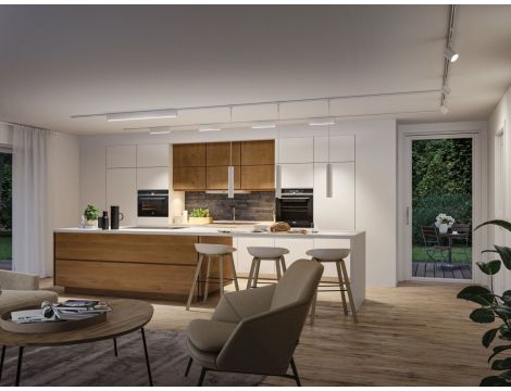 Oprawa na szynoprzewód URail ZELOS LED 3-STEP DIM 10W 1050lm IP20 3000K 230V biały RAL 9003 / aluminium - 7