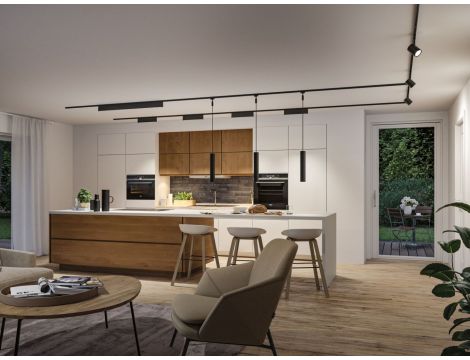 Oprawa na szynoprzewód URail ZELOS LED 3-STEP DIM 10W 1050lm IP20 3000K 230V czarny matowy / aluminium - 5