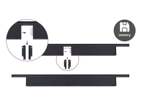 Oprawa na szynoprzewód URail ZELOS LED 3-STEP DIM 10W 1100lm IP20 4000K 230V czarny matowy / aluminium - 6