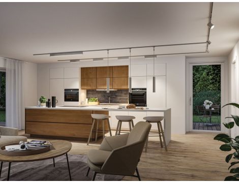 Oprawa na szynoprzewód URail ZELOS LED 3-STEP DIM 10W 1050lm IP20 3000K 230V chrom matowy / aluminium - 4