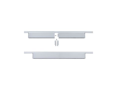 Oprawa na szynoprzewód URail ZELOS LED 3-STEP DIM 10W 1100lm IP20 4000K 230V chrom matowy / aluminium - 5