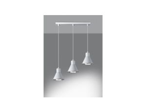 Lampa sufitowa w kształcie wstążki ATHESA złota, LED 26W 2700-6000K - MX3170-1-3GT Zuma Line