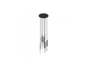Lampa wisząca ONE kolor czarny mat/francuskie złoto metal/akryl, 9xLED 4050 Lm 3000K IP20 P0461-09L-P7SD Zuma Line