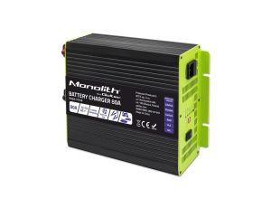 Inteligentna profesjonalna ładowarka Monolith do akumulatorów LiFePO4 AGM GEL SLA 80A 12V Szybkie ładowanie