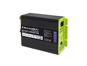 Inteligentna profesjonalna ładowarka Monolith do akumulatorów LiFePO4 AGM GEL SLA 90A 12V Szybkie ładowanie