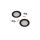 Oprawa LED AURA PRIZMA dwupak 2x12W czarna 2700K wpuszczana HOROZ ELECTRIC