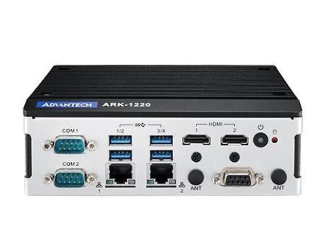ARK-1220L-S6A2 Intel Atom E3940 F1 QC 1.6GHz 2*HDMI+2*GbE+4*USB