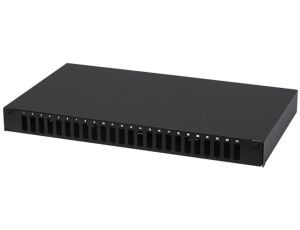 Przełącznica światłowodowa FO 24xSC duplex RACK 19 1U wysuwana czarna