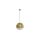 Lampa wisząca kula Palla złota 30 cm LP-2844/1P Light Prestige