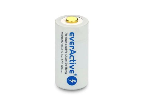 Akumulator Li-Ion 16340 / R-CR123 3,7V 700mAh z zabezpieczeniem