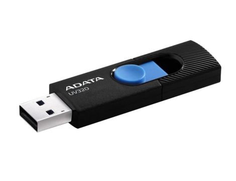 Adata Pendrive UV320 64GB USB 3.2 Gen1 Czarno-niebieski