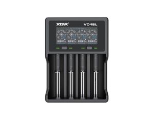 Ładowarka do akumulatorów cylindrycznych Li-ion / Ni-MH AA / AAA / 18650 Xtar VC4SL