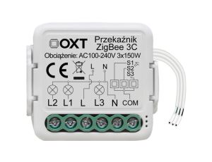 Moduł OXT mini przekaźnik 3 obwody ZigBee TUYA