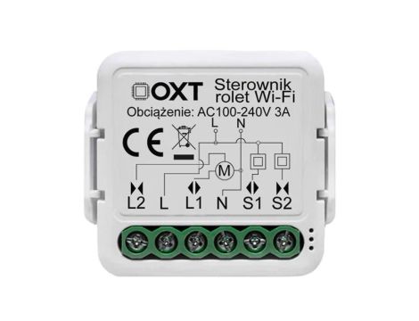 Moduł OXT mini sterownik rolet WiFi TUYA