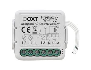 Moduł OXT mini przekaźnik 4 obwody WiFi TUYA