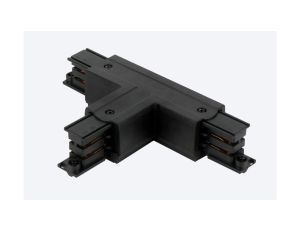 Łącznik T do szynoprzewodu LUMICANTO prawy czarny z zasilaniem 5 lat gwar.